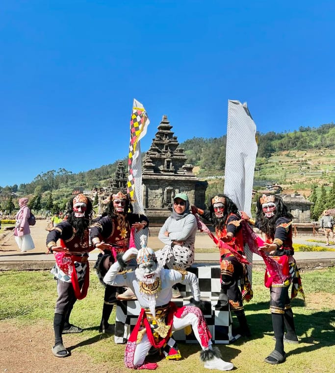 komplek candi arjuna