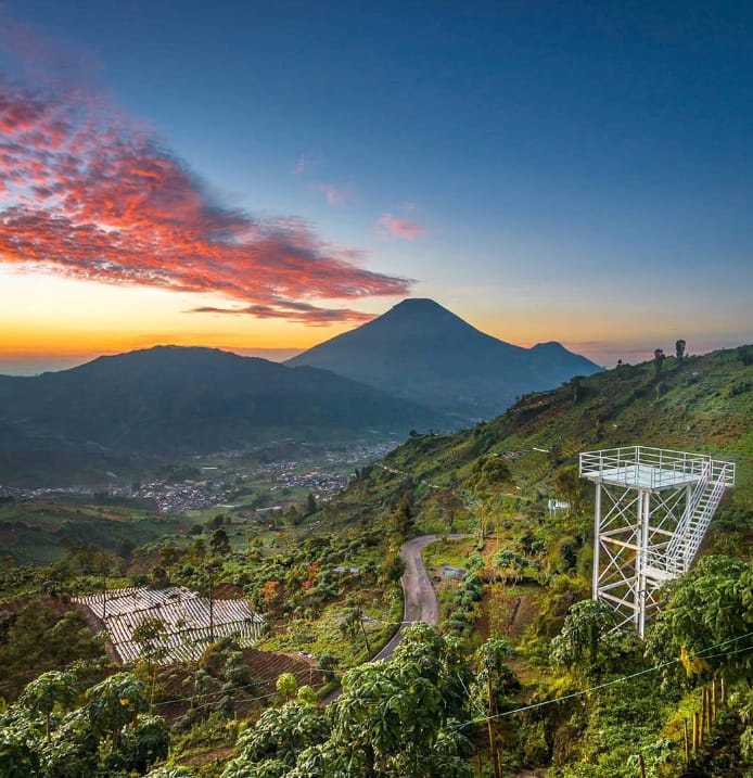 sunrise bukit sikapuk