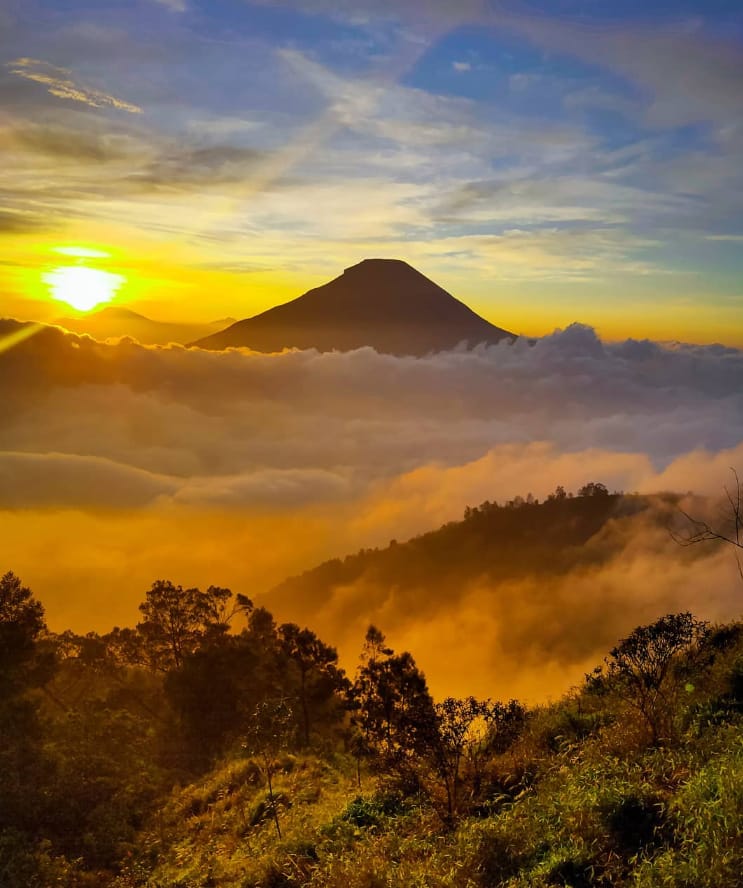 sunrise sikunir dieng